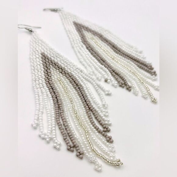 Tassel drop earrings M951 - Picture 1 of 5